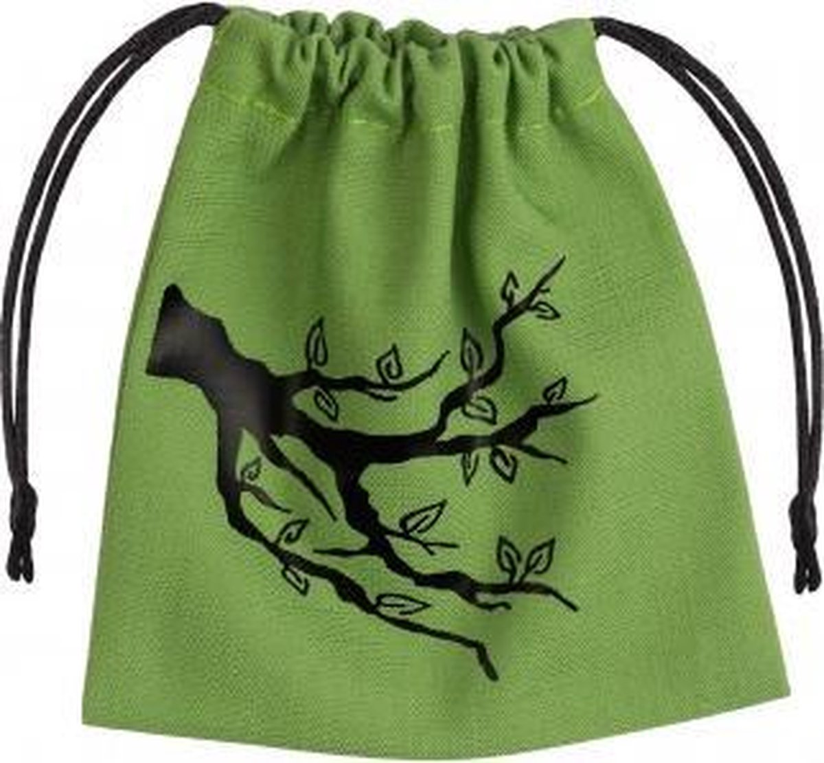 Tree Green black Dice Bag