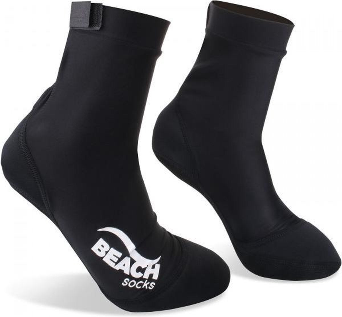 Beach Socks Lang - zwart - maat 37-39