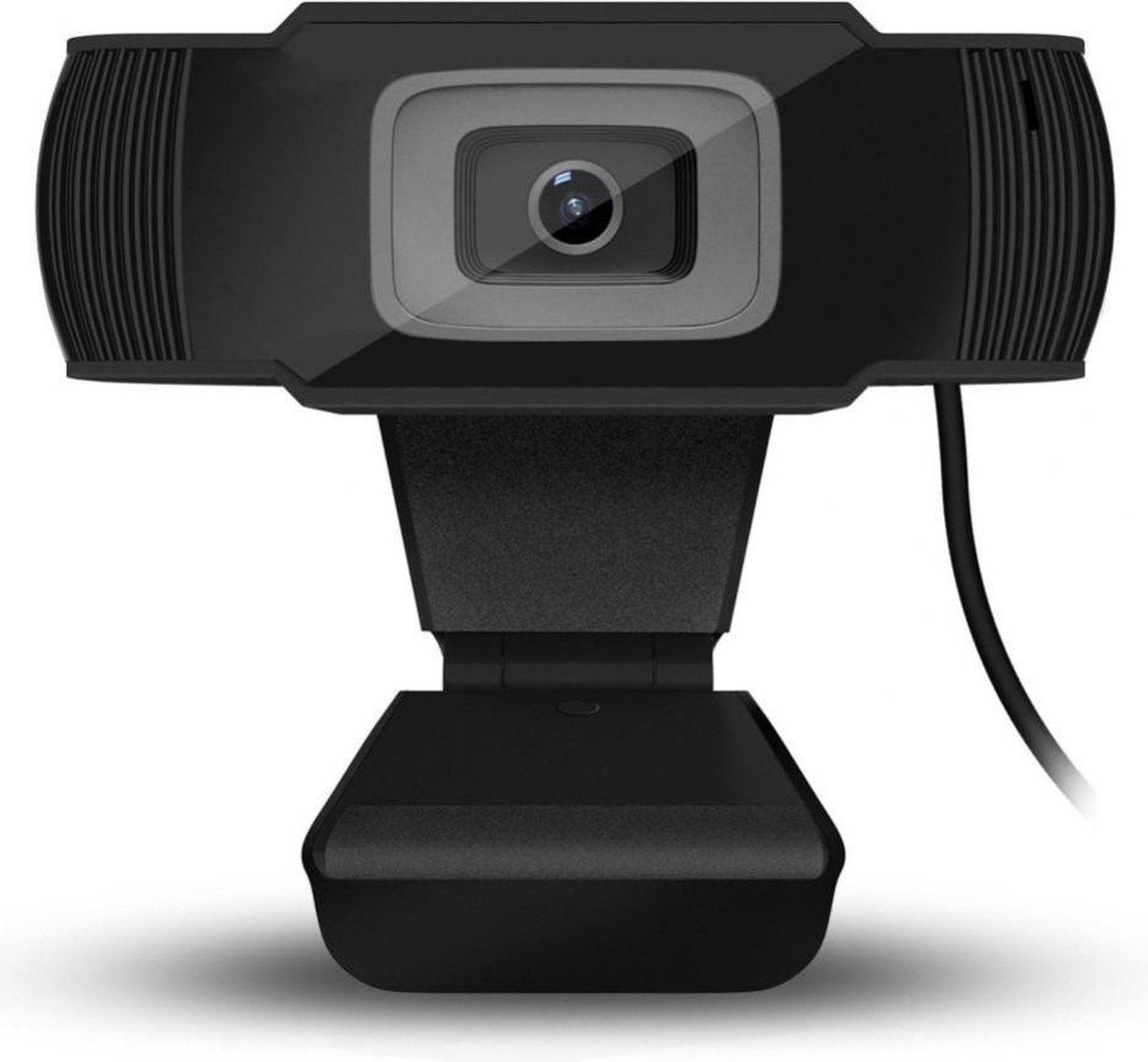 Creartix - Webcam met microfoon - USB aansluiting - 480P - Zwart