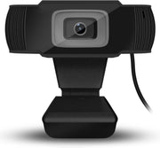 Creartix - Webcam met microfoon - USB aansluiting - 480P - Zwart