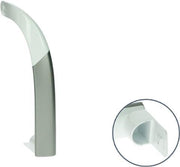 Beko deurgreep boven greep gebogen wit / zilver koelkast oa. DSE45021 handgreep deur  - bovenaan -