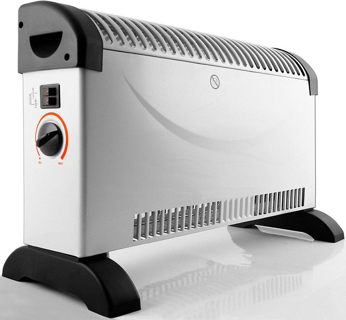 Monzana Verwarming met convector wit 2000W