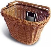 Basil Basimply Wicker - Fietsmand - Voor - Afneembaar - Riet - Bruin