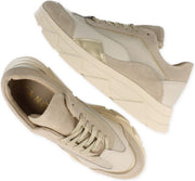 Tango Kady Fat 22 Lage sneakers - Dames - Beige - Maat 39