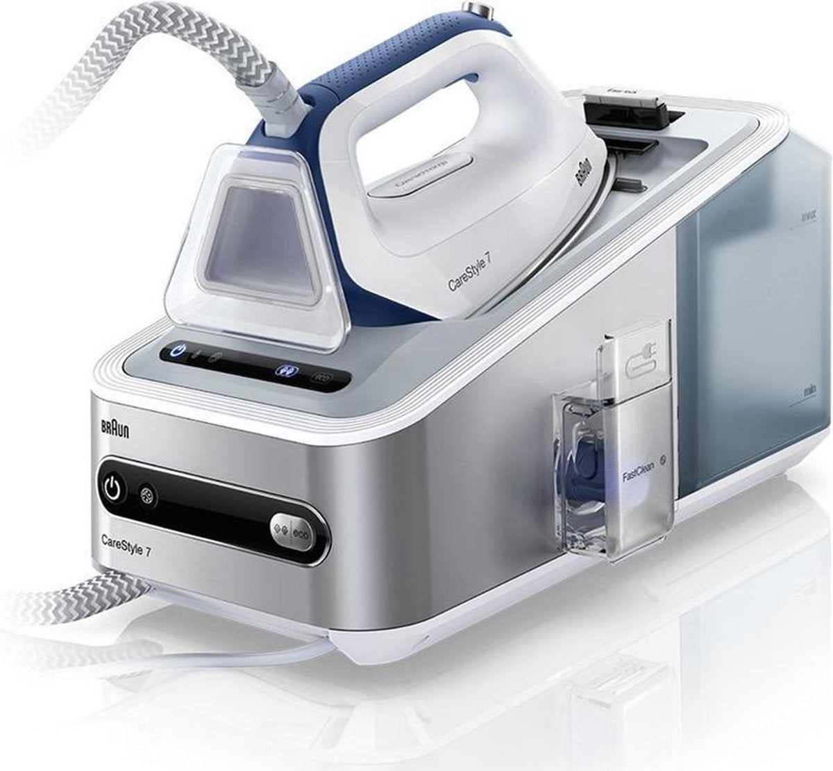 Braun CareStyle 7 2400 W 2 l Eloxal-zoolplaat Metallic