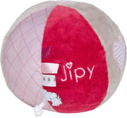 Jipy Knuffelbal + Geluid Roze