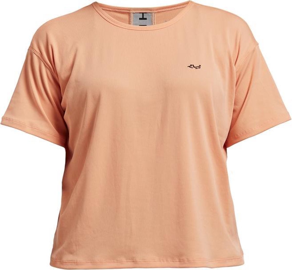 Röhnisch Trainingshirt Logo Dames Polyester/elastaan Roze Maat Xl