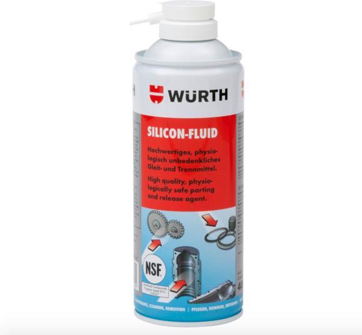 WURTH SILICONENSPRAY SILICONENVLOEISTOF - SILICONEN SPRAY SILICONEN VLOEISTOF