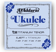 Ukulele snaren EJ87T Tenor Titanium 29-33-41-29