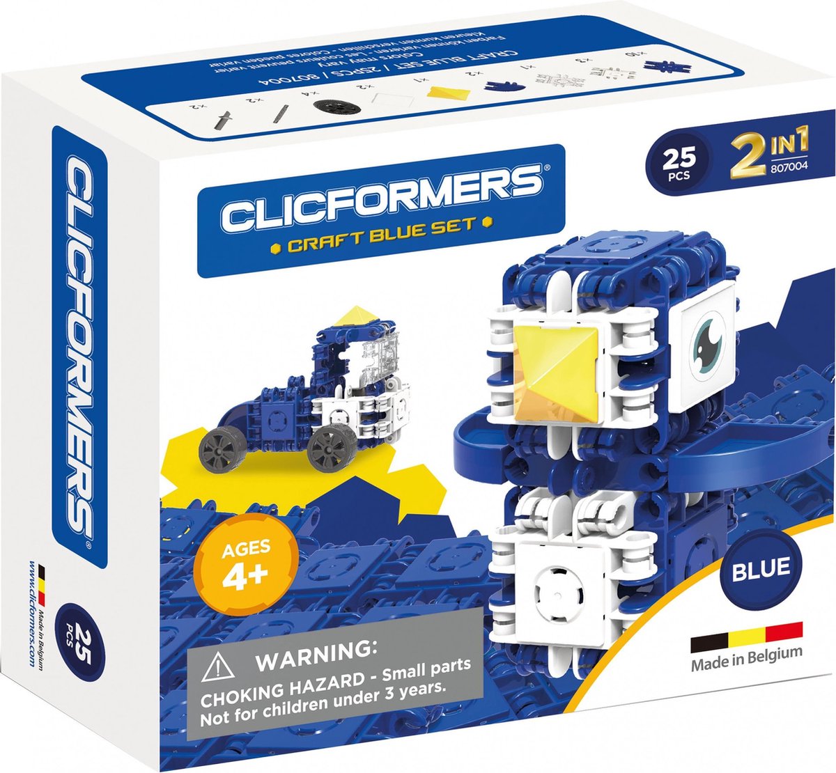 Clicformers Craft Set - Bouwset 25 onderdelen