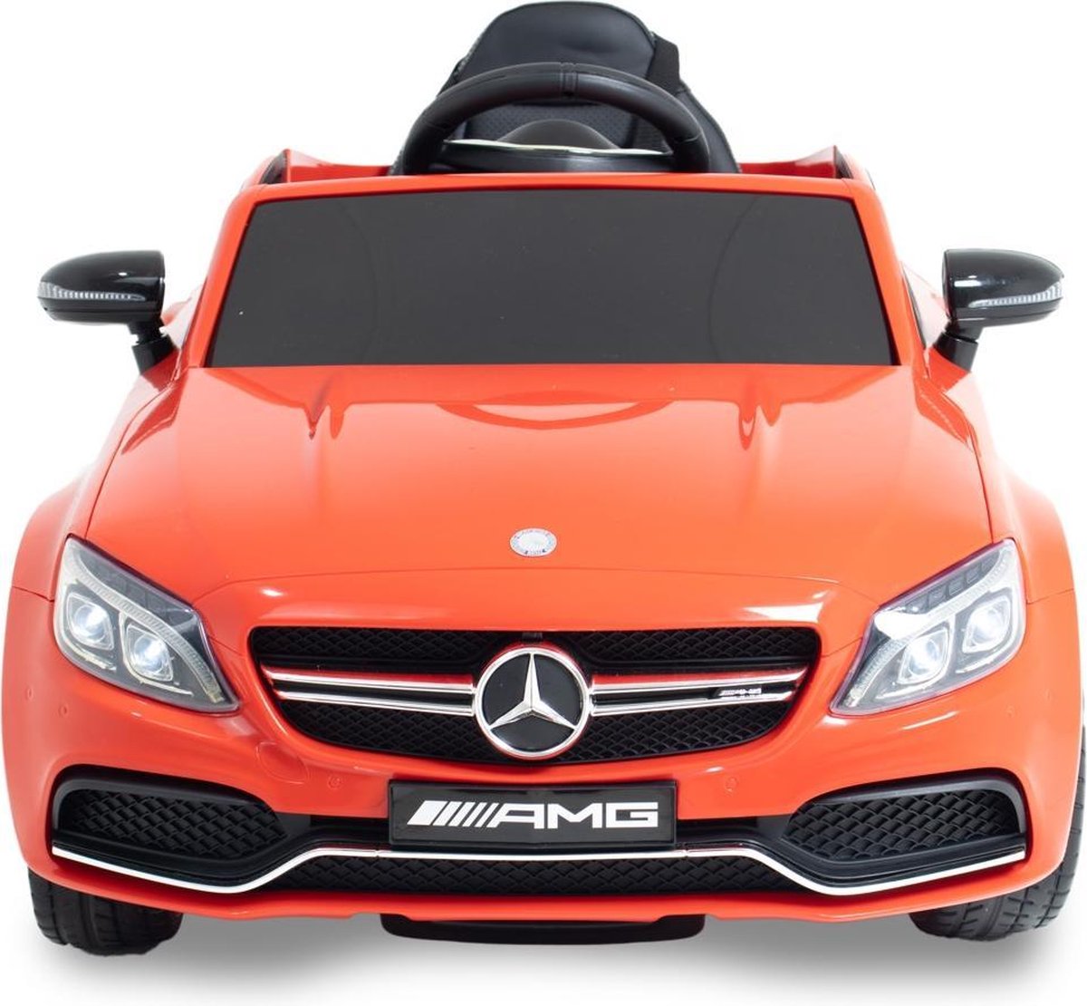 Mercedes C63 AMG Elektrische Kinderauto - Accu Auto - Sterke Accu - Afstandbediening - Rood
