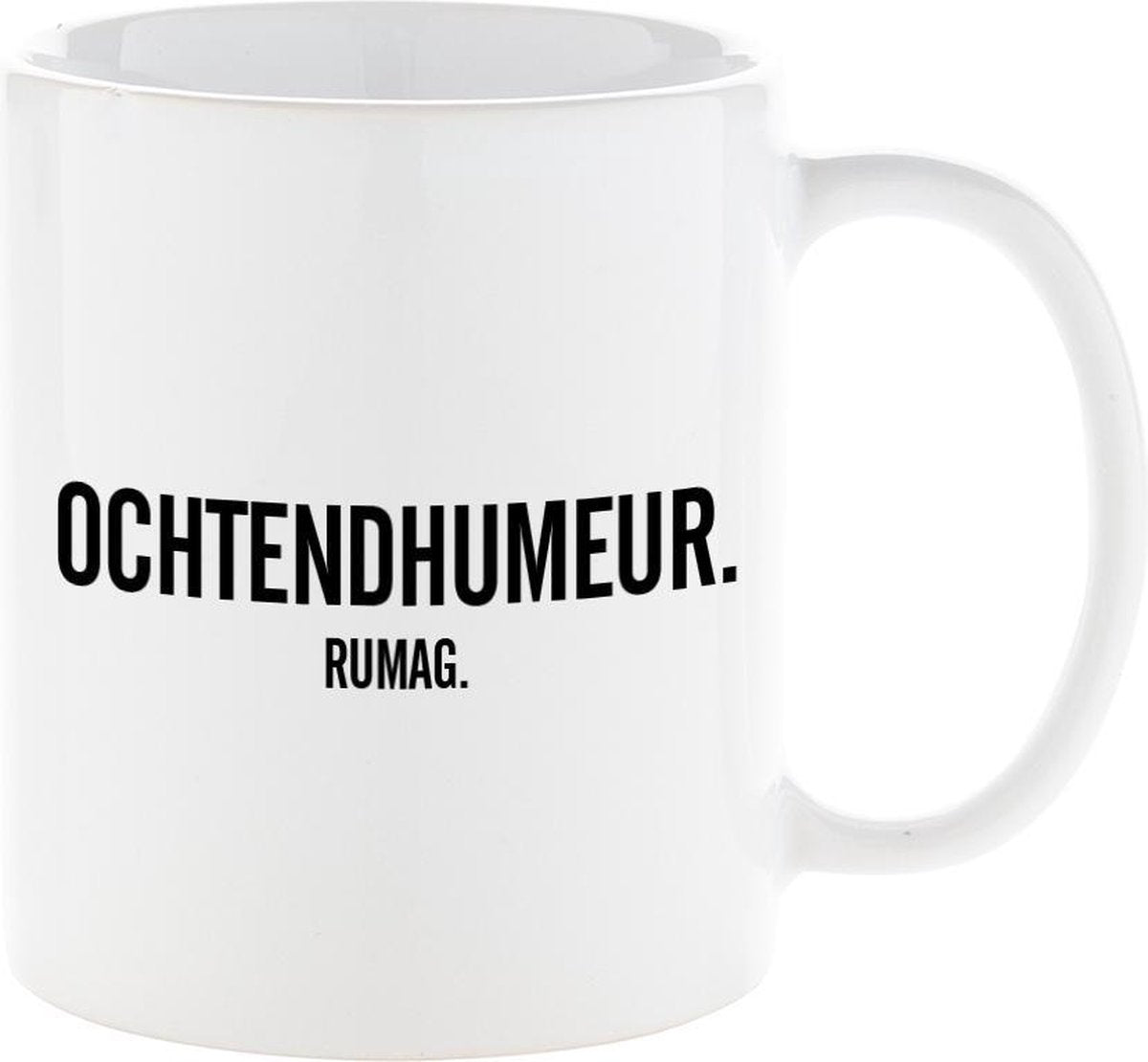 RUMAG Ochtendhumeur Mok Wit