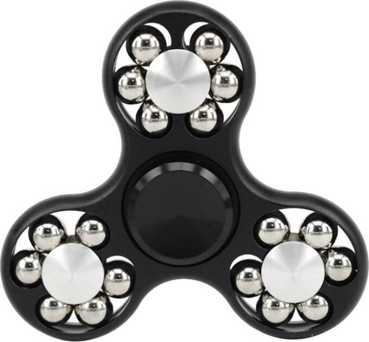 Hand Spinner - Fidget Spinner - Fidget Toys - 18Ball Zwart