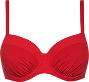 CYELL Dames Bikinitop Voorgevormd met Beugel Rood  -  Maat 44D