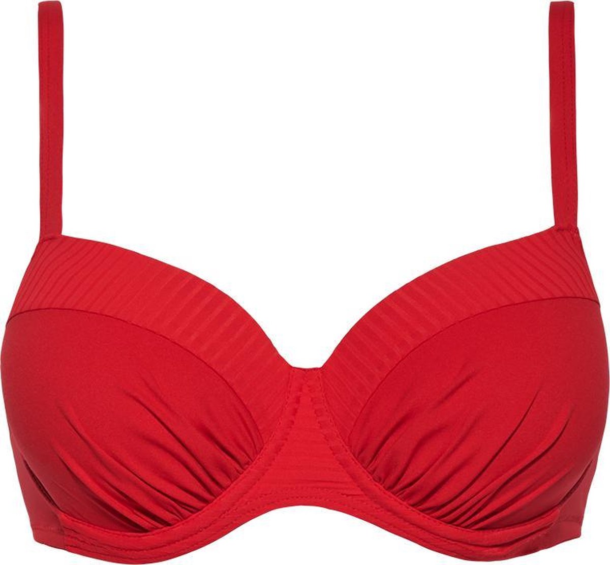 CYELL Dames Bikinitop Voorgevormd met Beugel Rood  -  Maat 44D