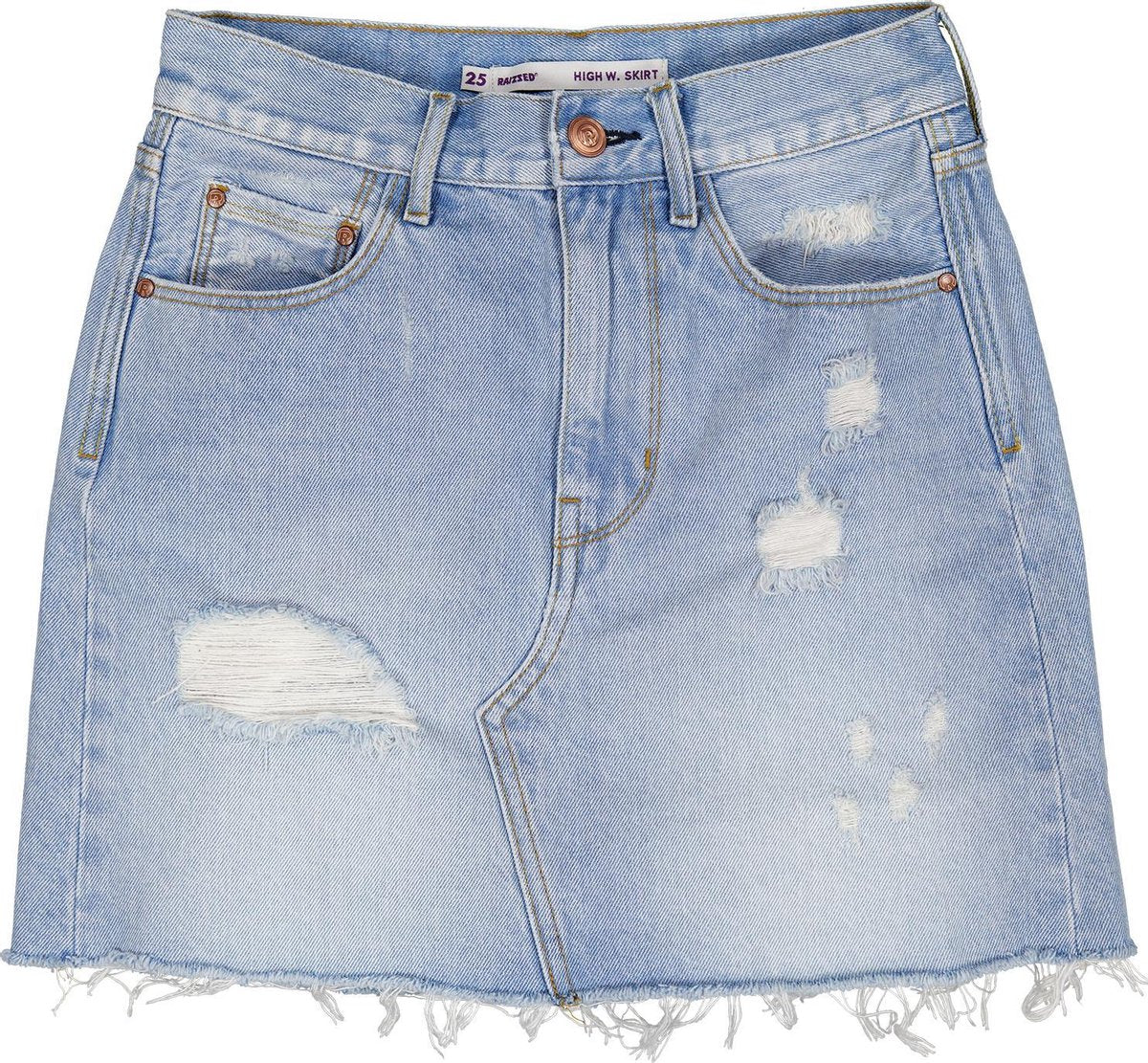 Raizzed Rok River - Hs21 Vrouwen Rok - Vintage Blue - Maat 32