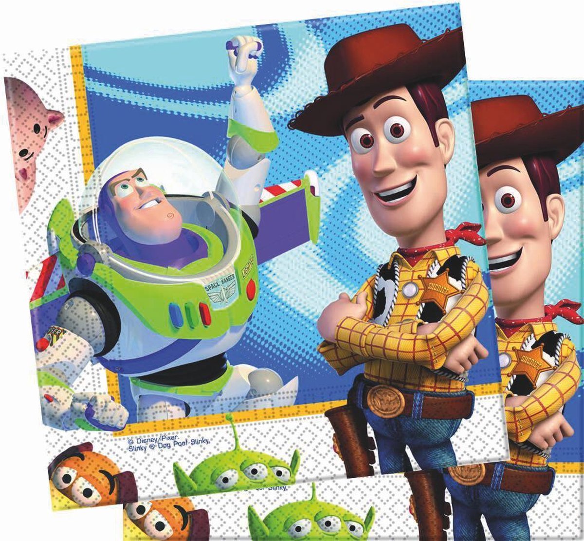 Toy Story Servetten Versiering 33x33cm 20 stuks
