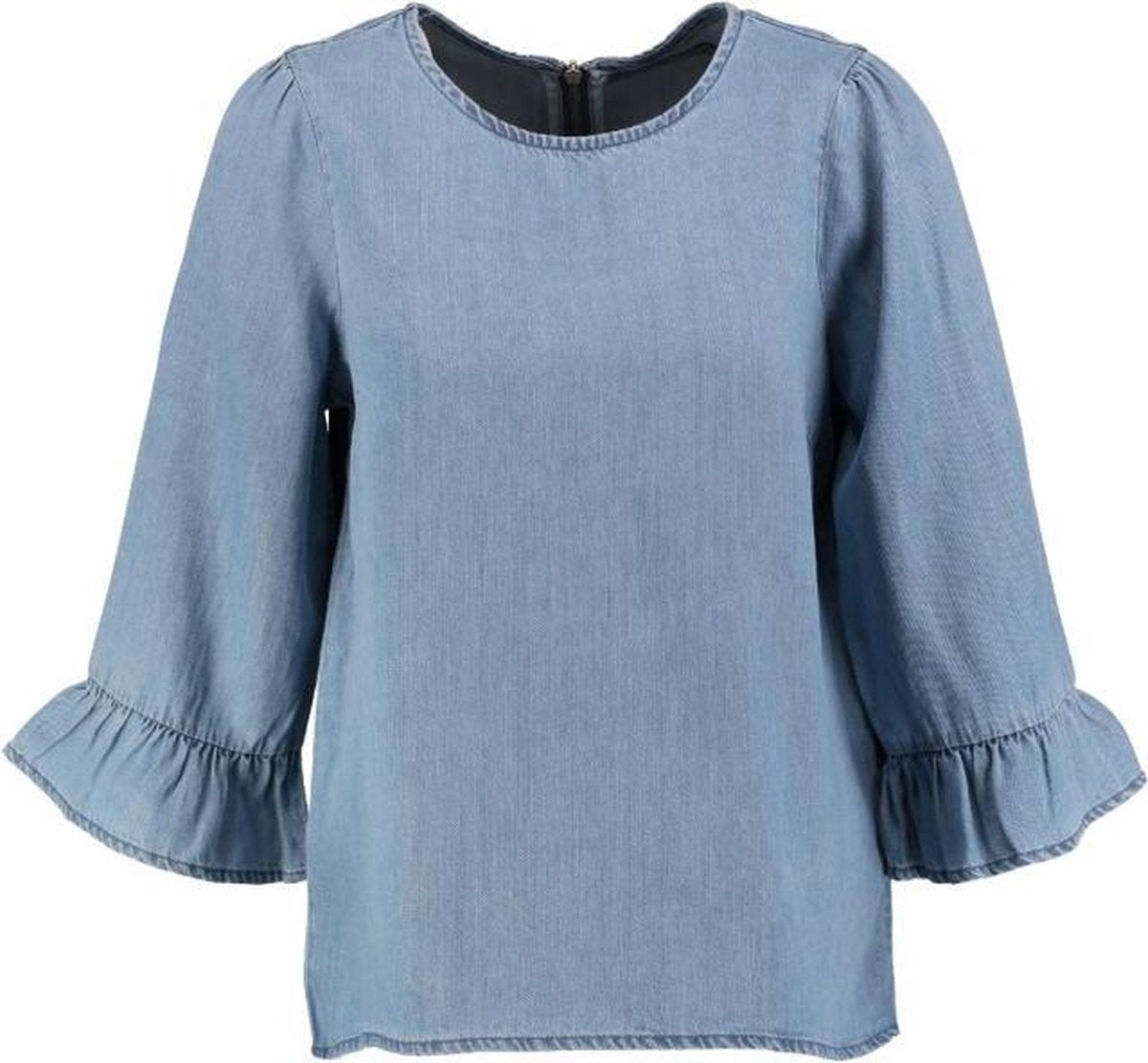 Vero moda lyocell denim blouse 3/4 mouw - Maat XS