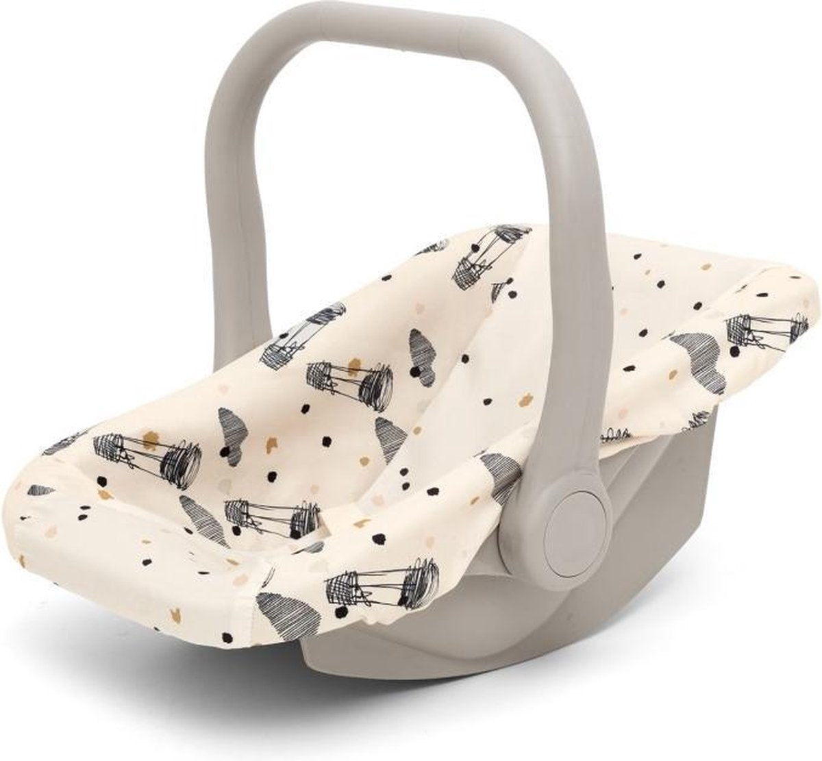 Poppen Maxi Cosi Autozitje Luchtballon Beige