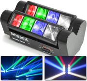 BeamZ MHL820 Double Helix RGB LED lichteffect 8x 3W