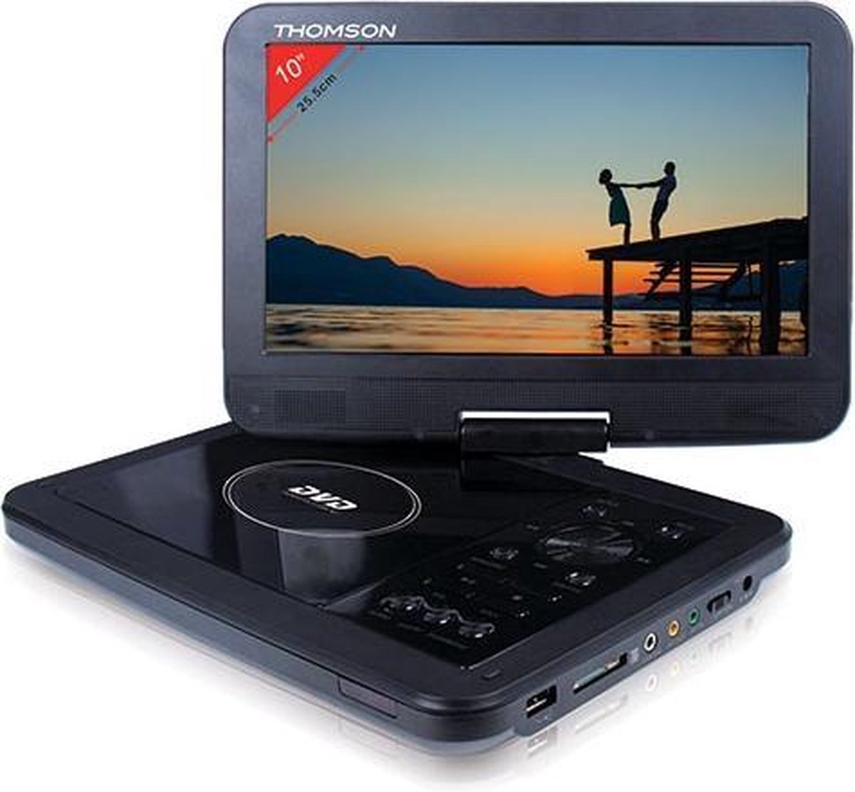 Thomson THP370B draagbare dvd-/ Tafelblad Zwart 25