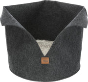 Kattenmand van vilt - Afmetingen: ø 40 cm Kleur: antraciet