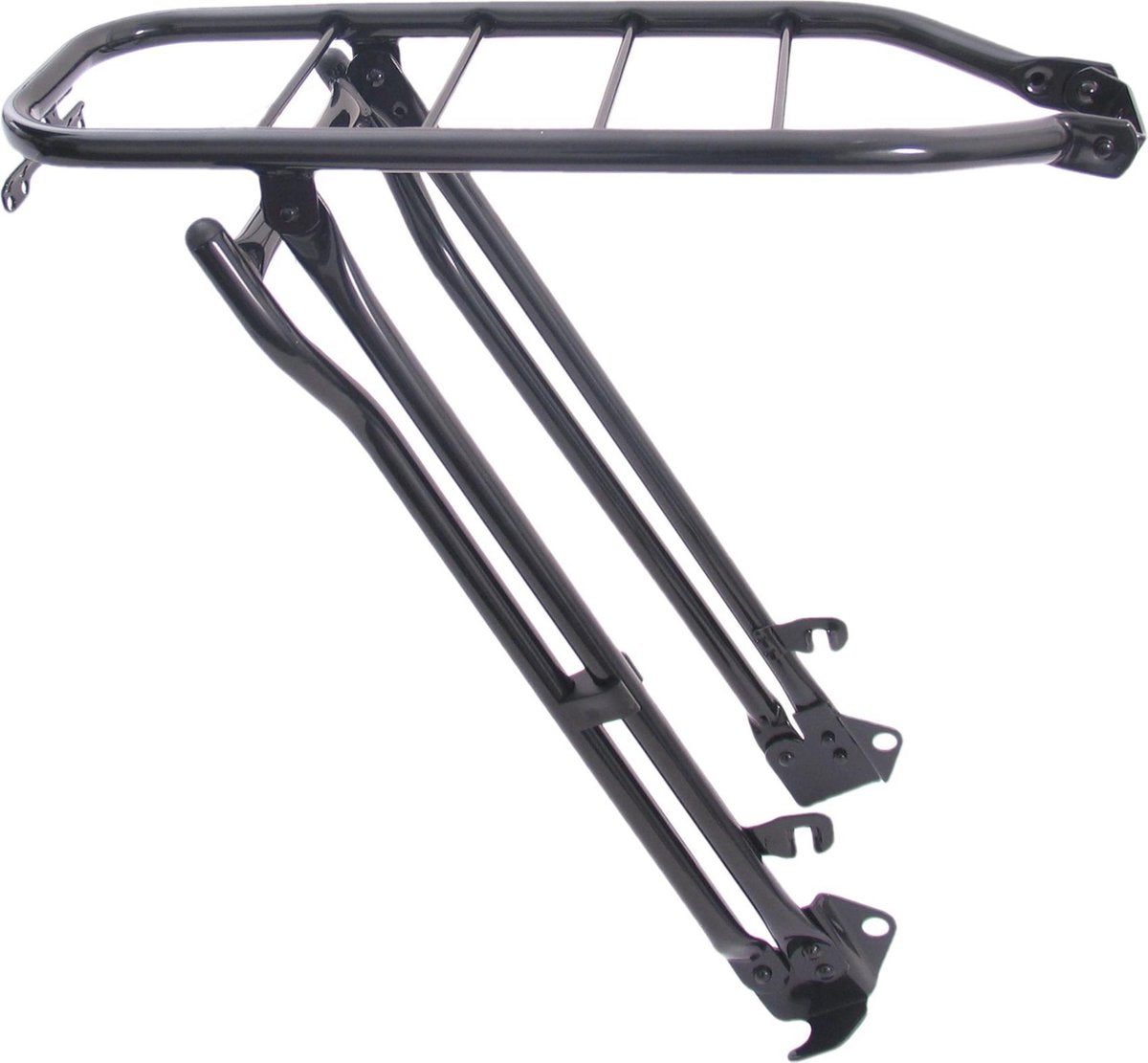 Bagagedrager Gazelle 28" staal 66cm met klapstand - zwart