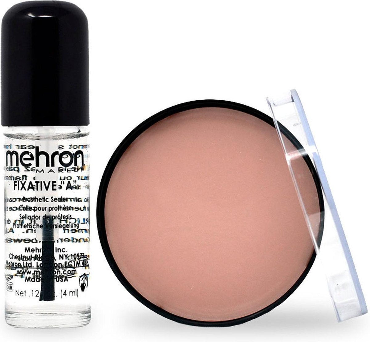 Mehron Extra Flesh Wax Compounden en Fixative A voor o.a. het maken van wonden