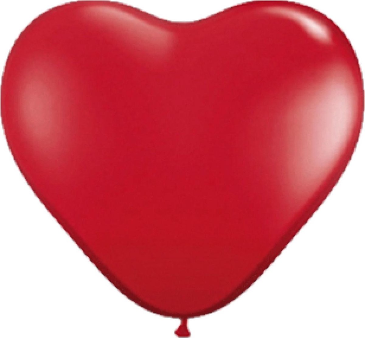 Ballonnen - Hart - Rood - 38cm - 100st.