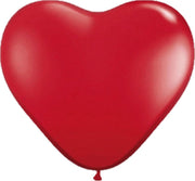Ballonnen - Hart - Rood - 38cm - 100st.