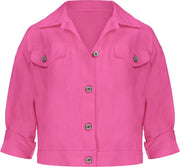 Short Jacket Fuchsia
