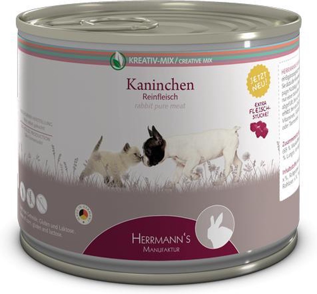 26x Herrmann's Pure konijn 200 gr.