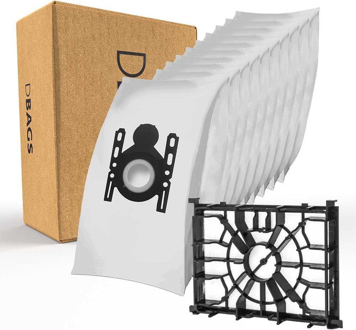 DBAGS Siemens Filter SynchroPower ServiceBox (10 stofzuigerzakken + 1 Motorfilter + 1 Microfilter)