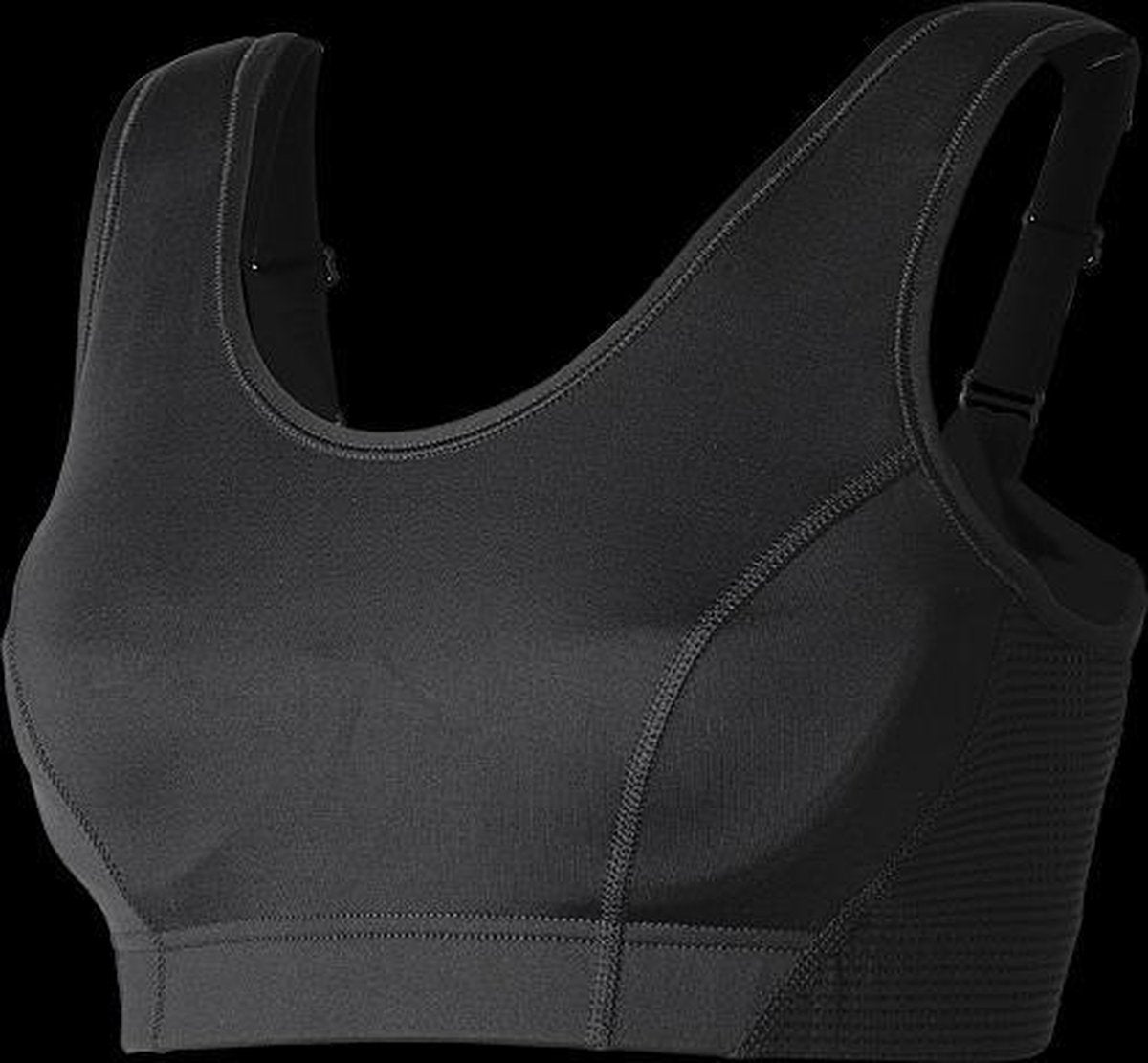 Casall- Ideal sports bra- Dames- Maat SB- Zwart