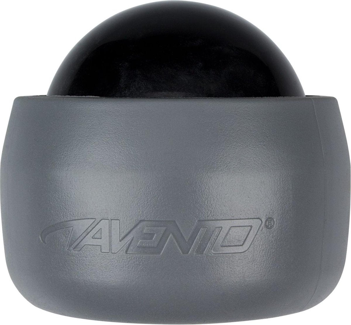 Avento Massagebal in Grip-Cup - Grijs/Zwart