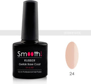 SmoothNails - Rubber Base Coat Blooming Dahlia - Gellak - Roze