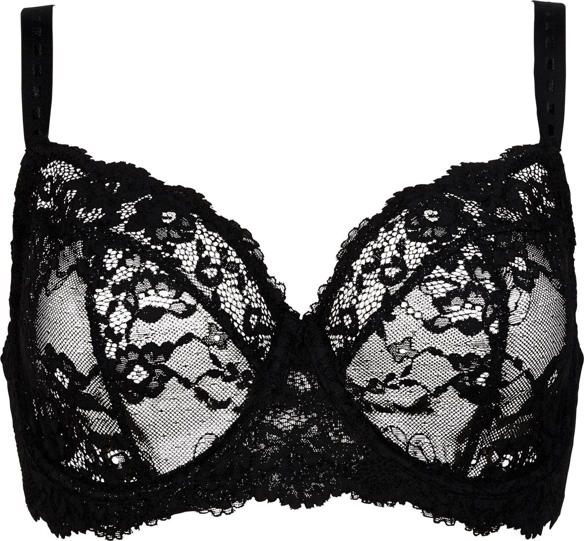 After Eden D-cup & up NIKKI Vrouwen Beha - Black - Maat 75F