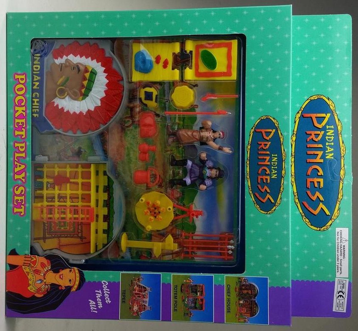 Indian Princess Play Set - 3 stuks