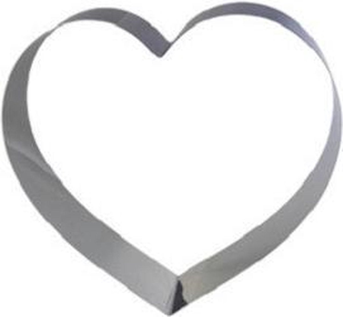 Bakvorm "hart klein" Ø ca. 12 cm x ca. 4