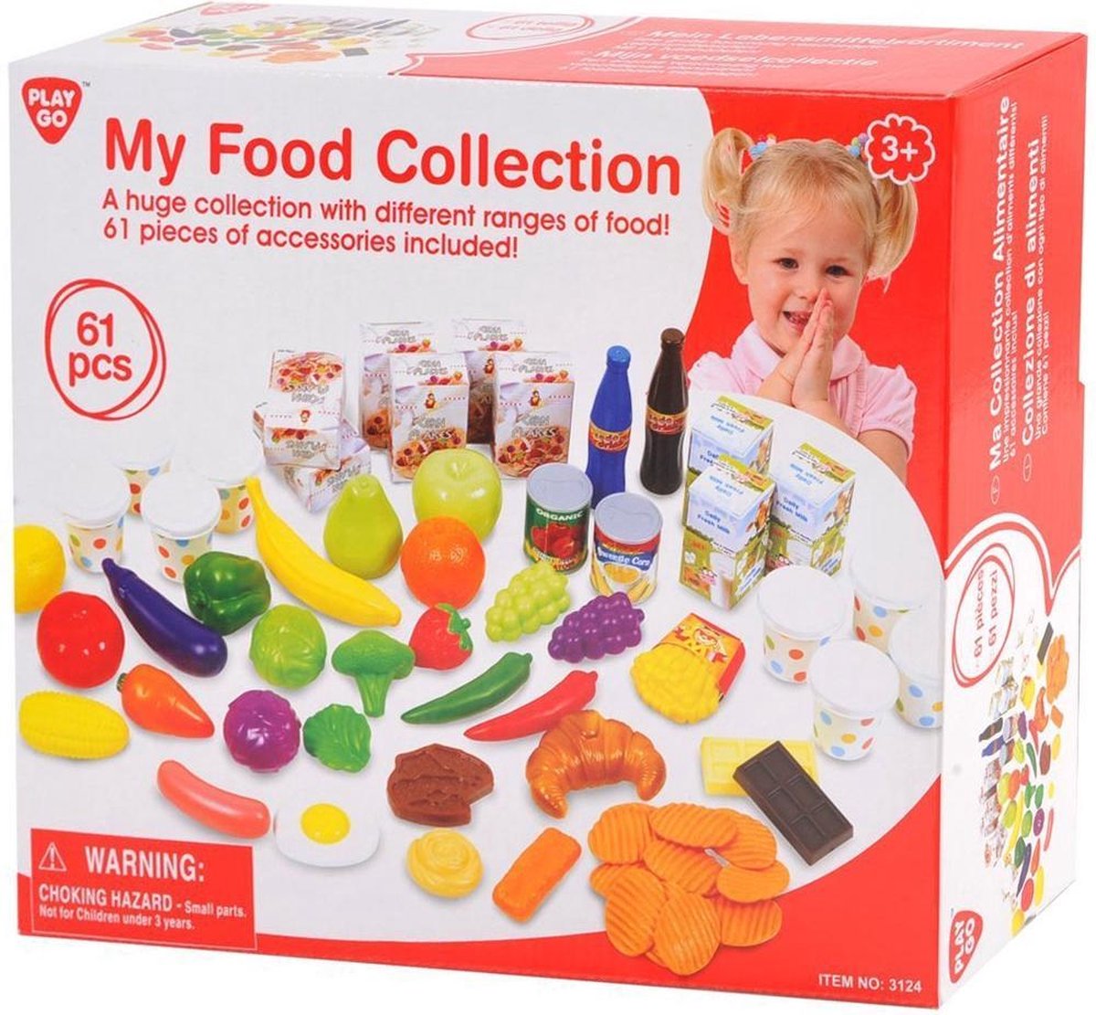 Playgo Mijn voedsel collectie set 61-delig 3124