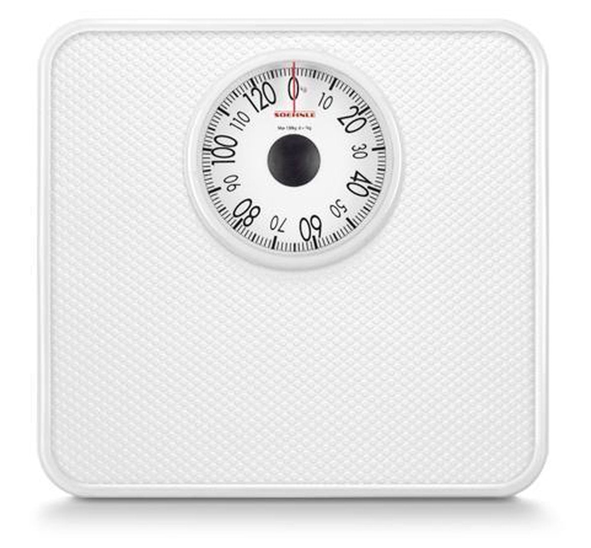 Soehnle 61098 Tempo Analoge Personenweegschaal Wit