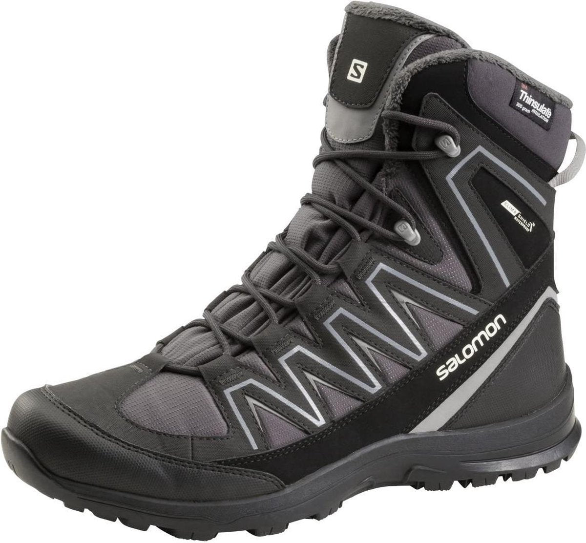 Salomon Heren Isco Ts Cswp Winterschoenen Zwart Maat EU40.5
