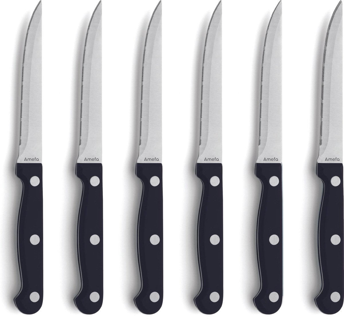 Amefa Steak Steakmessenset - 6-delig - 6 persoons