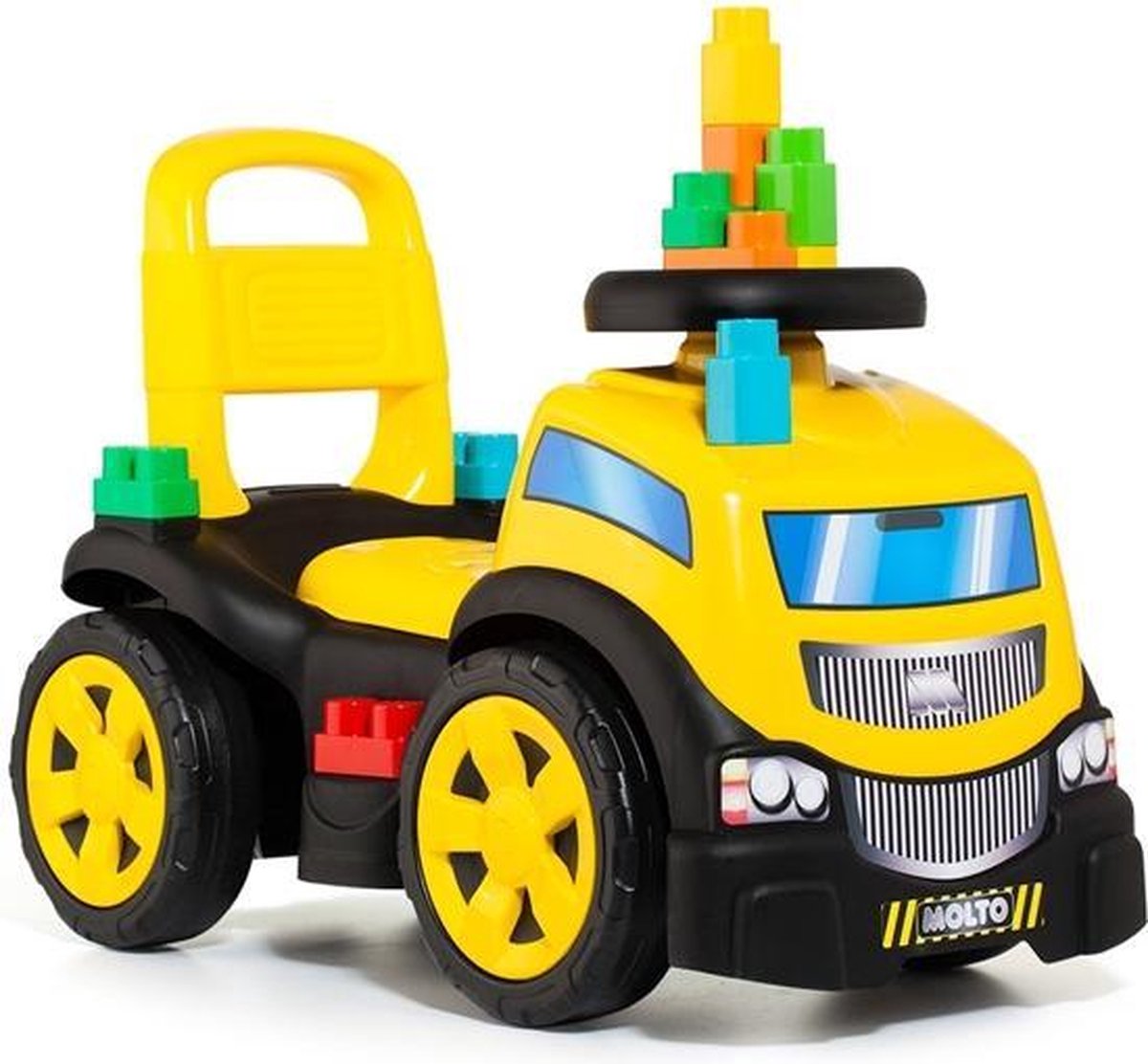 Driewieler Truck Moltó Geel (89 Cm)