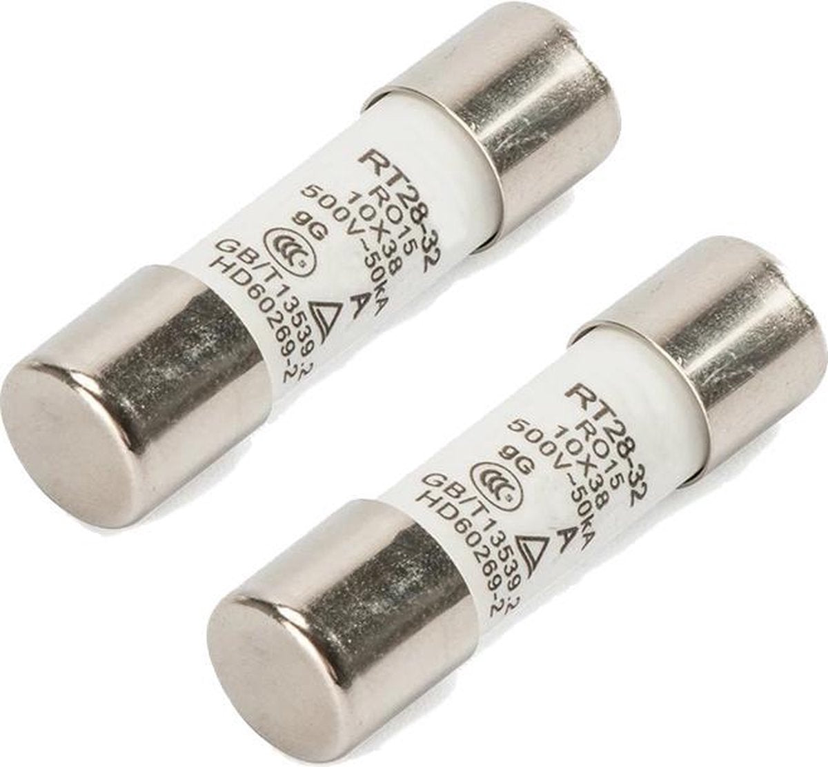 Orbit -  2 x Keramische Zekering 20A/500V - 10x38mm F(Snel.)
