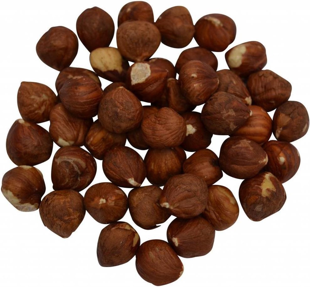Hazelnoten bruin met vlies - Zak 1 kilo