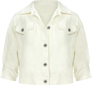Short Jacket Creme