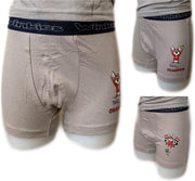 Embrator 2-stuks Jongens Boxershorts met opdruk licht grijs 140/146