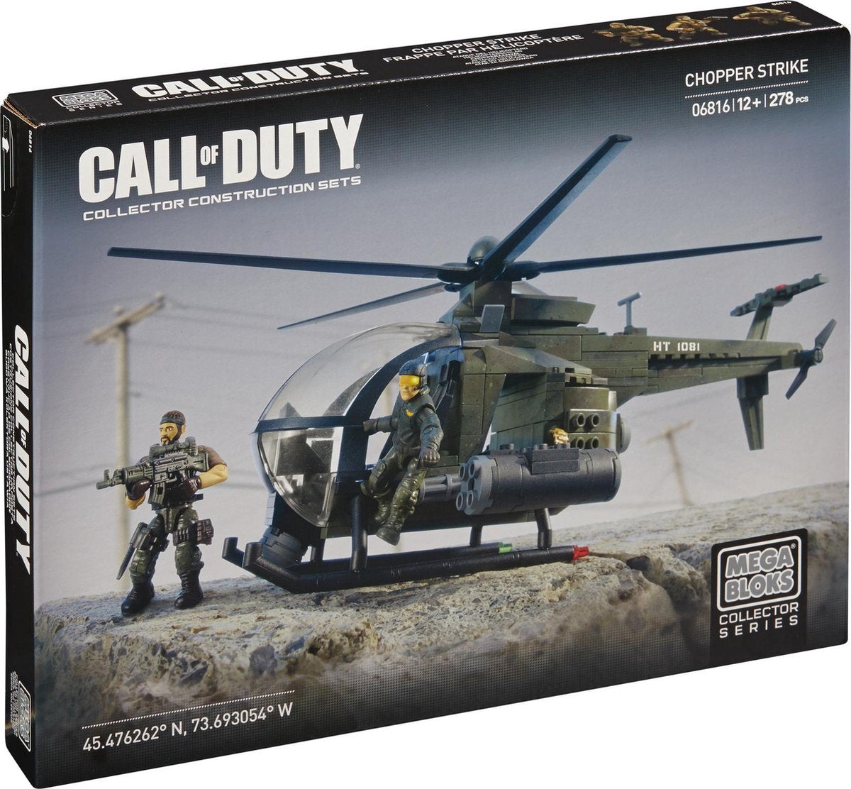 Mega Bloks Call Of Duty Chopper Strike