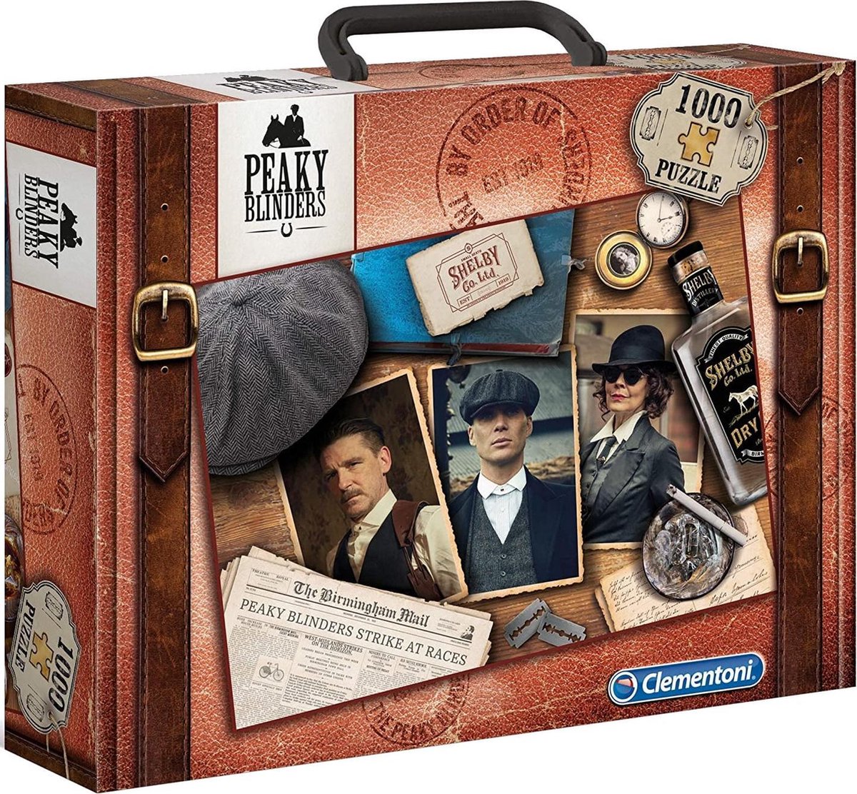 1000 stuks briefcase puzzel Peaky Blinders